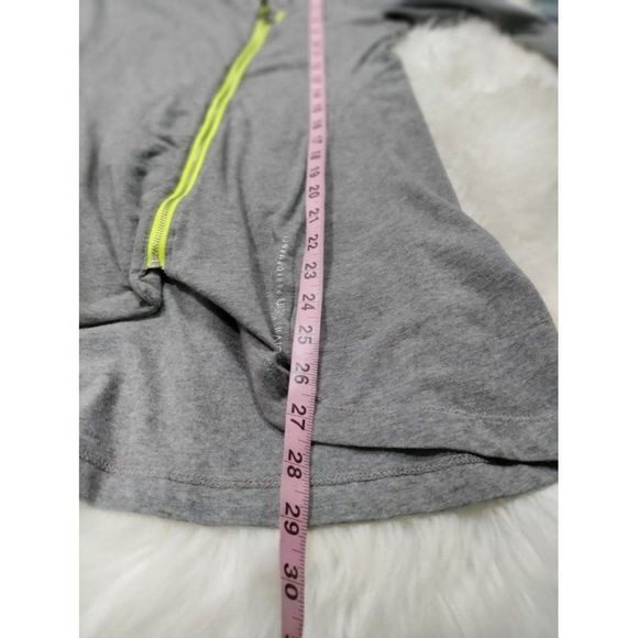 Calvin Klein Performance Quick Dry Diagonal Zipper Cowl Neck Jacket M - Picture 6 of 9